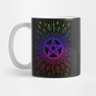 Rainbow Pentagon Mug